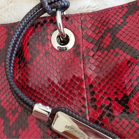 Michael Kors Collection python RARE - Picture 4 of 10
